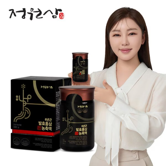 6-Year Fermented Korean Red Ginseng Extract 정원삼 발효홍삼농축액