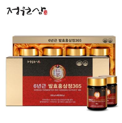 6YEAR OLD FERMENTED RED GINSENG EXTRACT 365 200g x 4Bottle