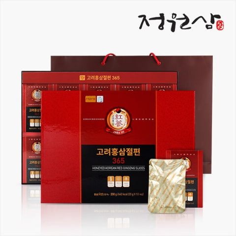 Honeyed Korean Red ginseng slices